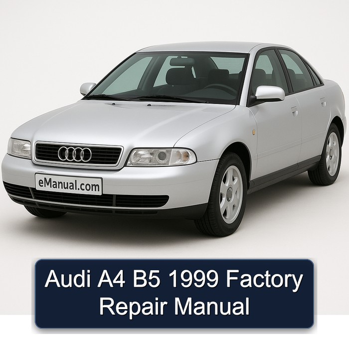 1999 Audi A4 Service Repair Workshop Manual PDF