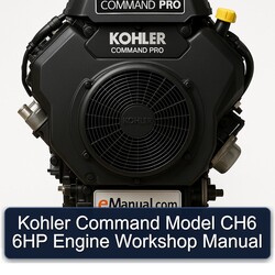 Kohler Command Model CH6 6HP Engine Workshop Manual 