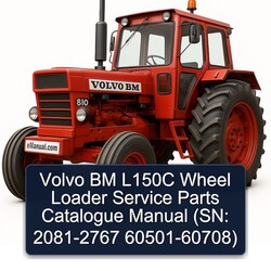 Chevrolet Parts Catalogue Volvo BM L150C Wheel Loader (sn: 2081-2767 60501-60708) Catalog PDF