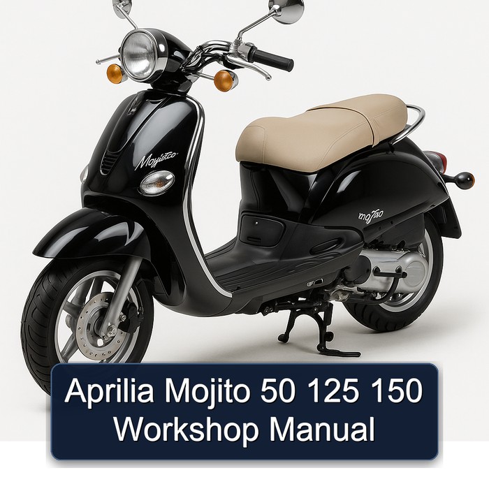 Aprilia Mojito Service Repair Workshop Manual PDF