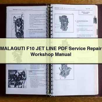 Sym Jet Malaguti F10 Line Service Repair Workshop Manual PDF