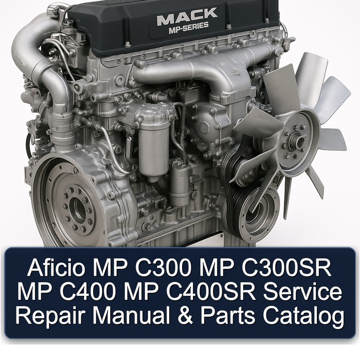 Mack MP Series Aficio C300 C300SR C400 C400SR Parts Catalog PDF