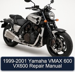 1999-2001 Yamaha Vmax 600 VX600 Service Repair Workshop Manual PDF