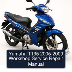 2005-2009 Yamaha T135 Service Repair Workshop Manual PDF