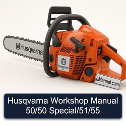 Husqvarna 50/50 Special/51/55 Service Repair Workshop Manual PDF