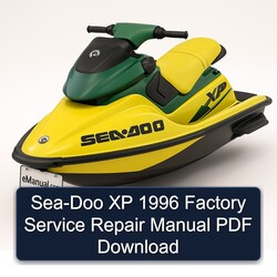 1996 SEA-DOO XP Service Repair Workshop Manual PDF