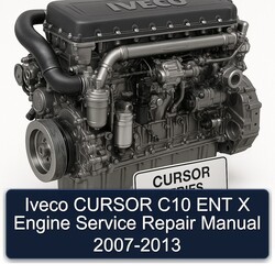 2007-2013 Iveco Cursor C10 ENT X Engine Service Repair Workshop Manual PDF