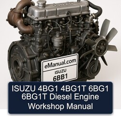 Isuzu 6 BB 1 4bg1 4bg1t 6bg1 6bg1t Diesel Engine Service Repair Workshop Manual PDF