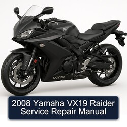 2008 Yamaha VX19 Raider Service Repair Workshop Manual PDF