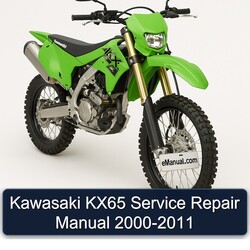 2000-2011 Kawasaki KX Series KX65 Service Repair Workshop Manual PDF