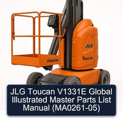 JLG Toucan V1331E Global Illustrated Master (MA0261-05) Parts Catalog PDF