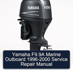 1996-2000 Yamaha F9.9a Marine Outboard Service Repair Workshop Manual PDF