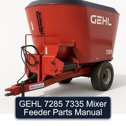Gehl 7285 7335 Mixer Feeder Parts Catalog PDF