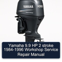 1984-1996 Yamaha 9.9 HP 2 Stroke Service Repair Workshop Manual PDF