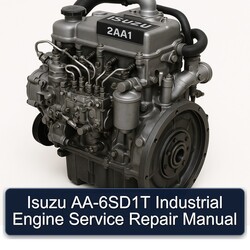 Perkins AA Isuzu -6sd1t Industrial Engine Service Repair Workshop Manual PDF