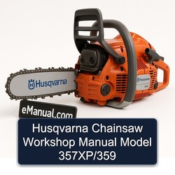 Husqvarna Chainsaw Model 357xp/359 Service Repair Workshop Manual PDF