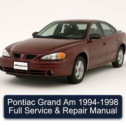 1994-1998 Pontiac Grand Am Service Repair Workshop Manual PDF