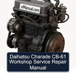 Daihatsu CB Series Charade CB-61 Service Repair Workshop Manual PDF