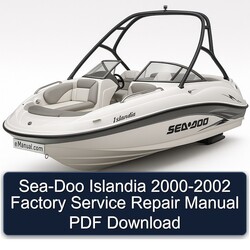 2000-2002 SEA-DOO Islandia Service Repair Workshop Manual PDF