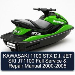 2000-2005 Kawasaki 1100 STX D.i. JET SKI JT1100 Service Repair Workshop Manual PDF