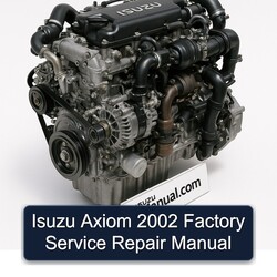 2002 Isuzu N Series Axiom Service Repair Workshop Manual PDF