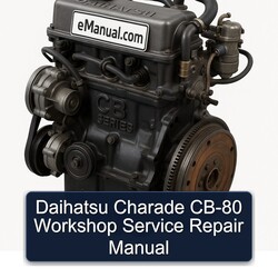 Daihatsu CB Series Charade CB-80 Service Repair Workshop Manual PDF
