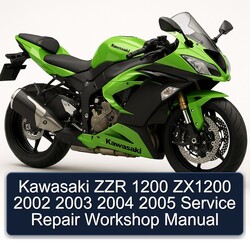2002-2005 Kawasaki ZX Models ZZR 1200 ZX1200 Service Repair Workshop Manual PDF