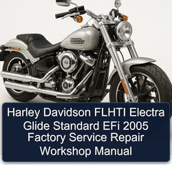 2005 Harley Davidson Flhti Electra Glide Standard Efi Service Repair Workshop Manual PDF