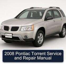 2008 Pontiac Torrent Service Repair Workshop Manual PDF
