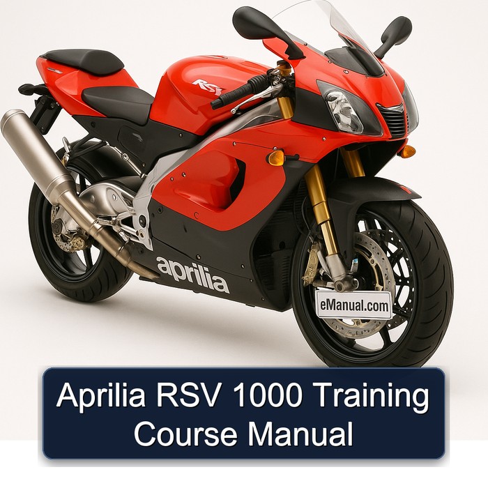 Aprilia RSV Models 1000 Training Course Service Repair Workshop Manual PDF