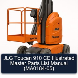 JLG Toucan 910 CE Illustrated Master (MA0184-05) Parts Catalog PDF