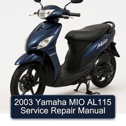2003 Yamaha MIO AL115 Service Repair Workshop Manual PDF