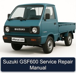 Suzuki T Series GSF600 Service Repair Workshop Manual PDF