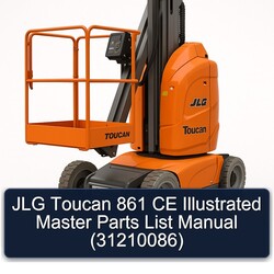 JLG Toucan 861 CE Illustrated Master (31210086) Parts Catalog PDF