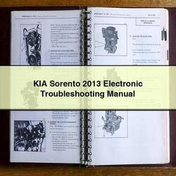 2013 Kia Sorento Electronic Service Repair Workshop Manual PDF