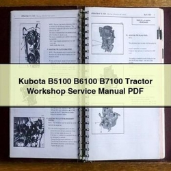 Kubota B5100 B6100 B7100 Tractor Service Repair Workshop Manual PDF