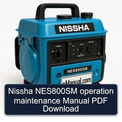 Nissha NES800SM Operation Service Repair Workshop Manual PDF