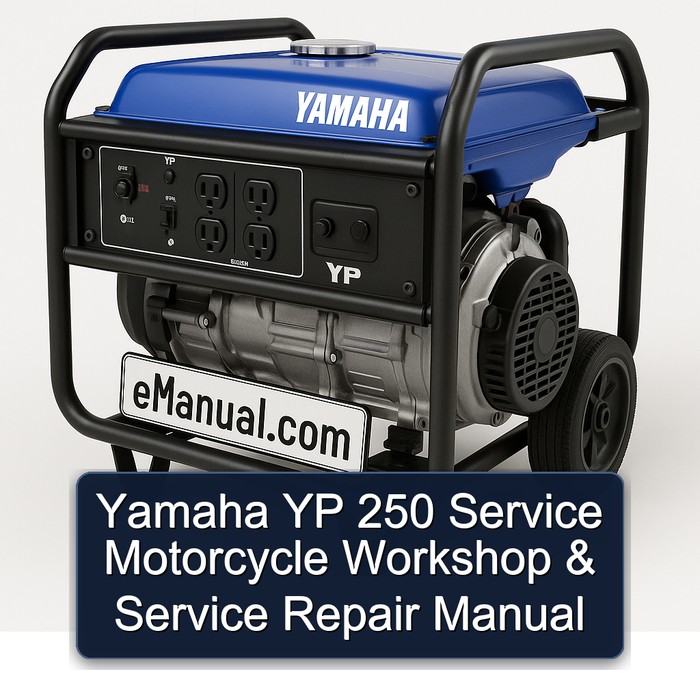 Yamaha YP 250 Motorcycle Service Repair Workshop Manual PDF