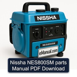 Nissha NES800SM Parts Catalog PDF