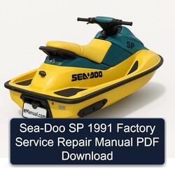 1991 SEA-DOO SP Service Repair Workshop Manual PDF