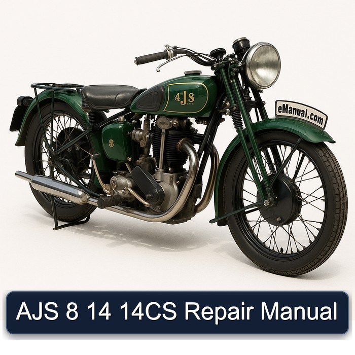 Ajs 8 14 14CS Service Repair Workshop Manual PDF