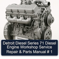 Detroit Diesel 92 Series 71 Engine Parts Catalog PDF