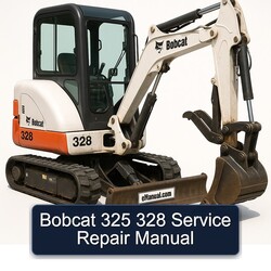 Bobcat 325 328 Service Repair Workshop Manual PDF
