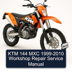 1999-2010 KTM 144 MXC Service Repair Workshop Manual PDF