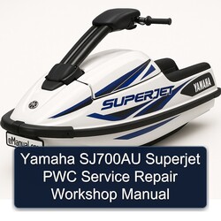 Yamaha SJ700AU Superjet PWC Service Repair Workshop Manual PDF