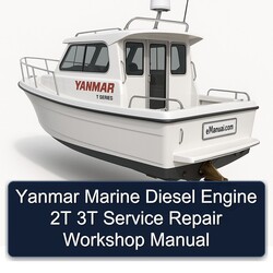 Yanmar Marine Diesel Engine 2T 3T Service Repair Workshop Manual PDF