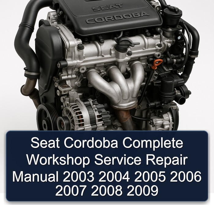 2003-2009 Seat Cordoba Service Repair Workshop Manual PDF