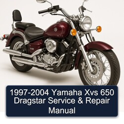 1997-2004 Yamaha XVS Models 650 Dragstar Service Repair Workshop Manual PDF
