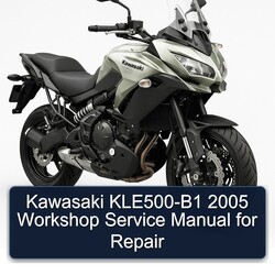 2005 Kawasaki Versys Kle500-b1 Service Repair Workshop Manual PDF