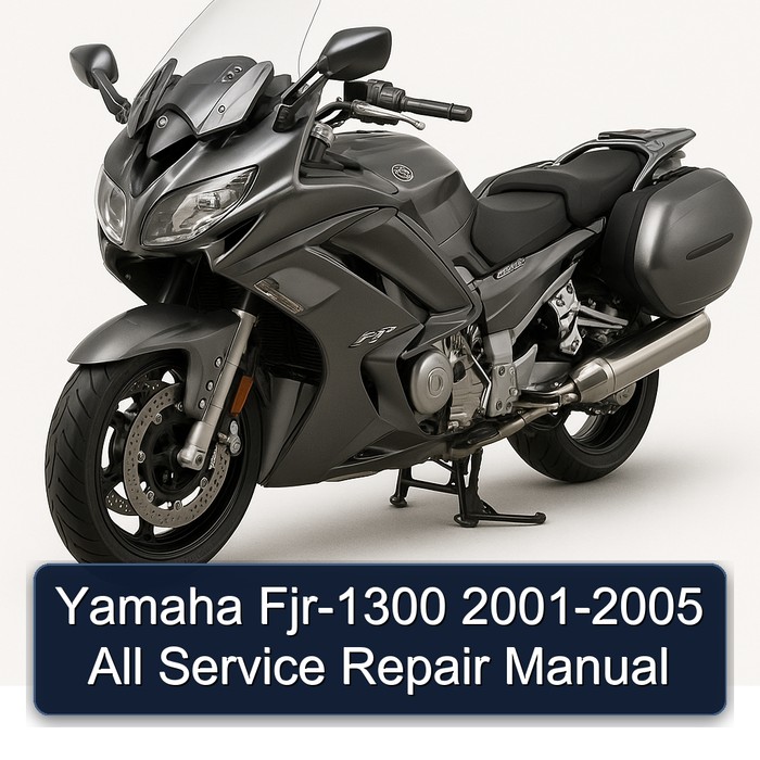 2001-2005 Yamaha FJR Models FJR-1300 - All Service Repair Workshop Manual PDF